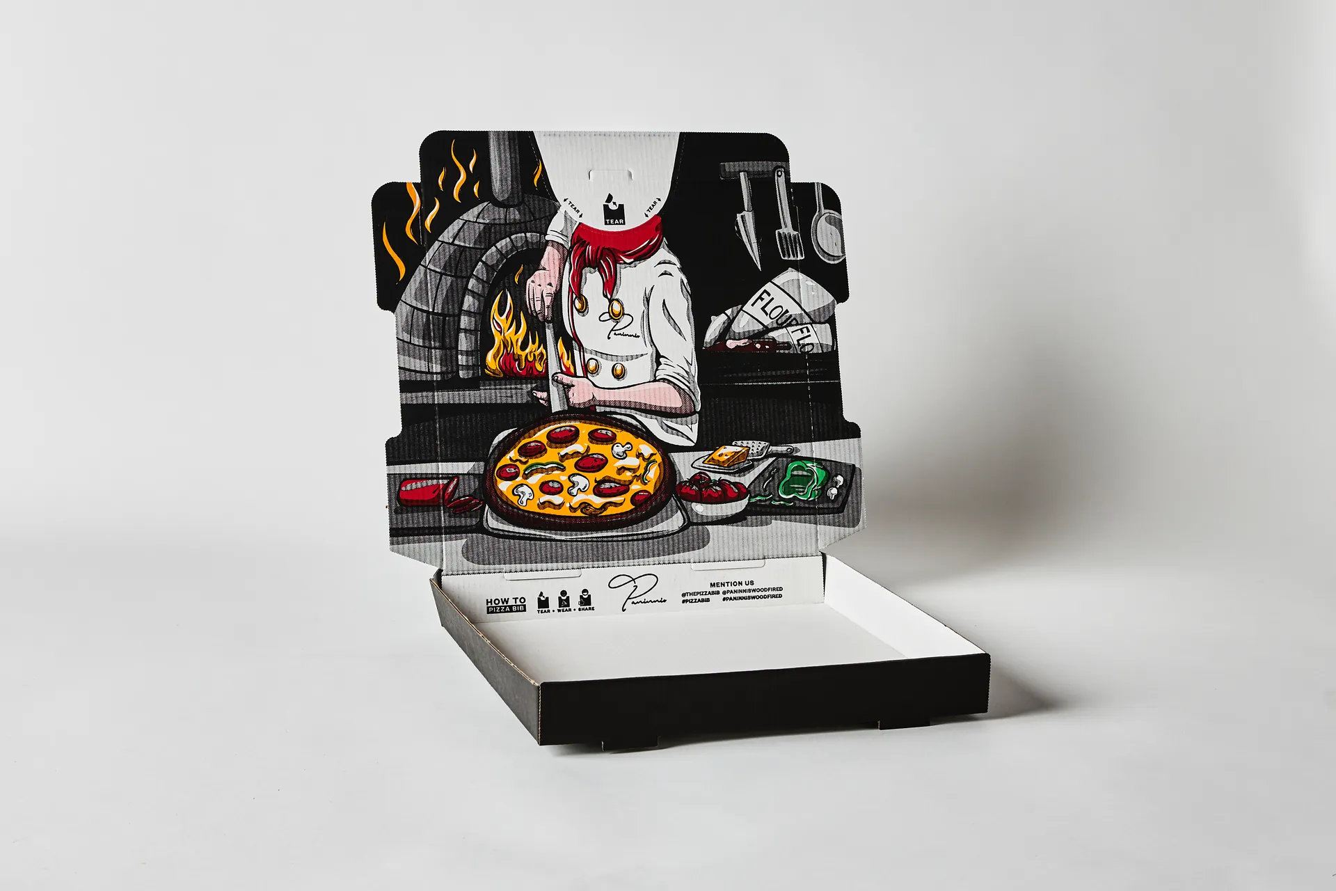 Premium food grade pizza box board